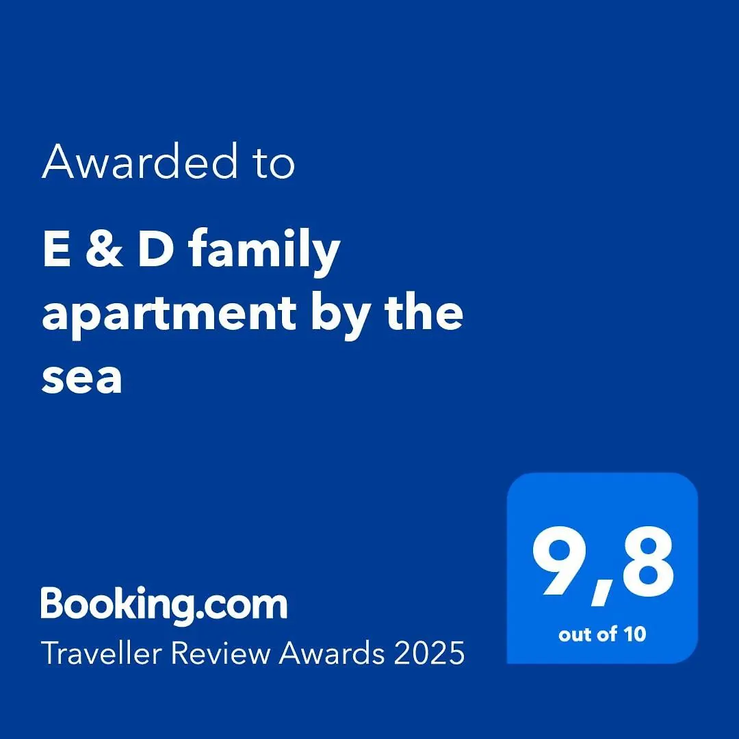 E & D Family Apartment By The Sea Kalyves Polygyrou